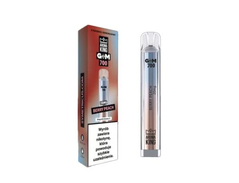 Aroma King Gem 700 puffs 20mg - Berry Peach